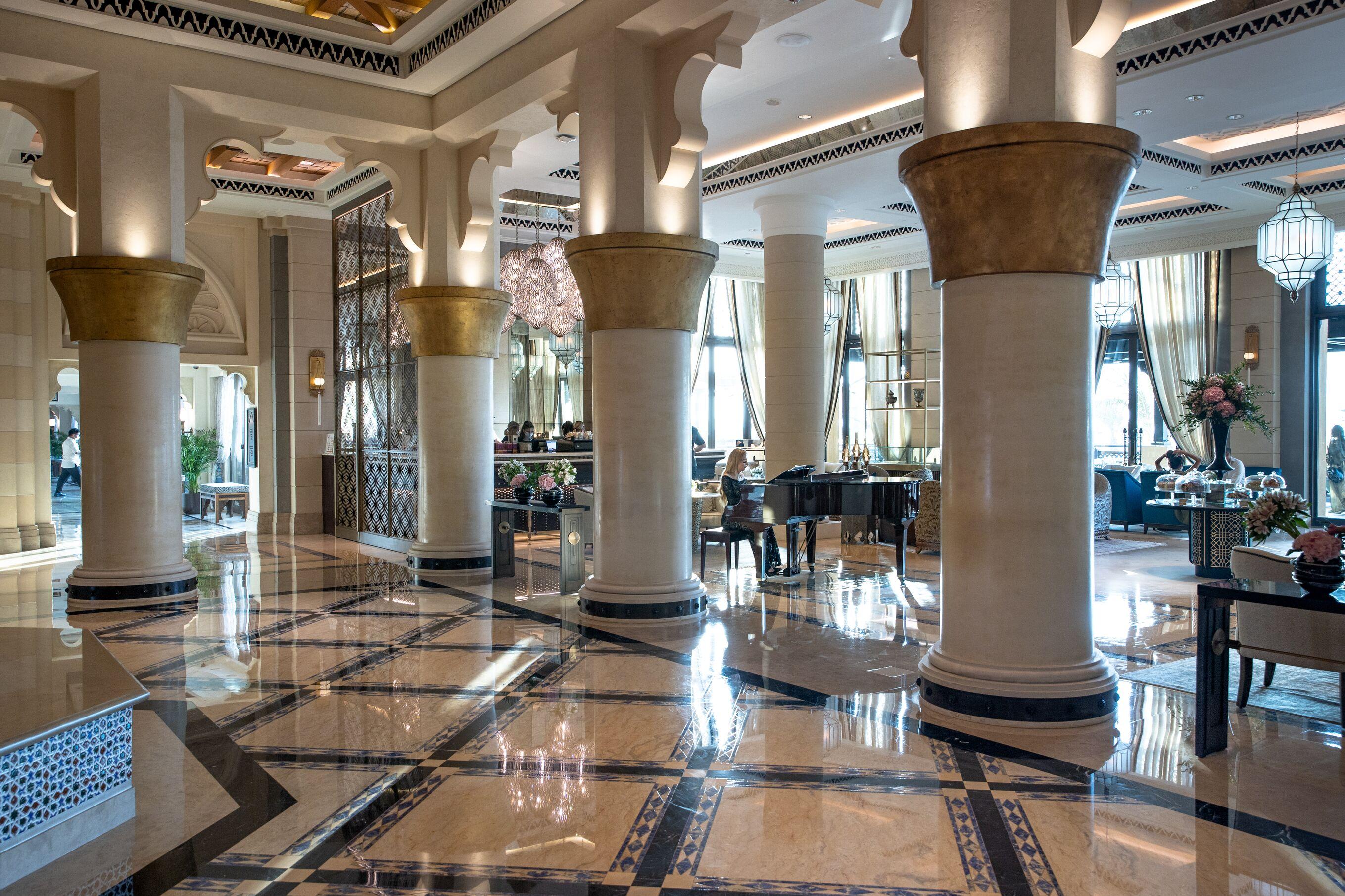 فندق جميرا ميناء السلام دبي المظهر الخارجي الصورة Lobby