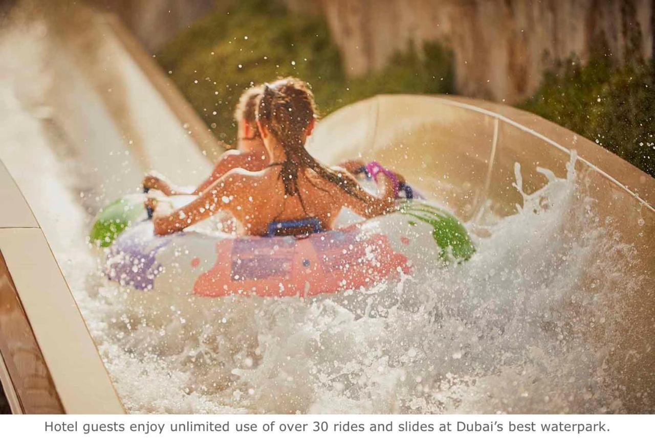 فندق جميرا ميناء السلام دبي المظهر الخارجي الصورة A slide at Atlantis Waterpark